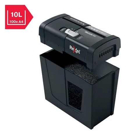 Skartovací stroj, konfety, 6 listov, REXEL, "Secure X6" 3
