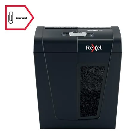Skartovací stroj, konfety, 8 listov, REXEL, "Secure X8" 5