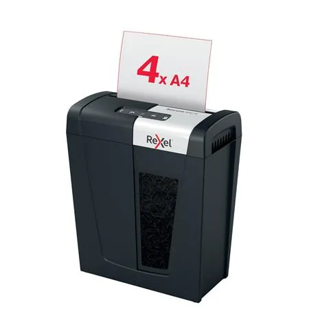Skartovací stroj, mikrokonfety, 4 listy, REXEL, "Secure MC4" 2