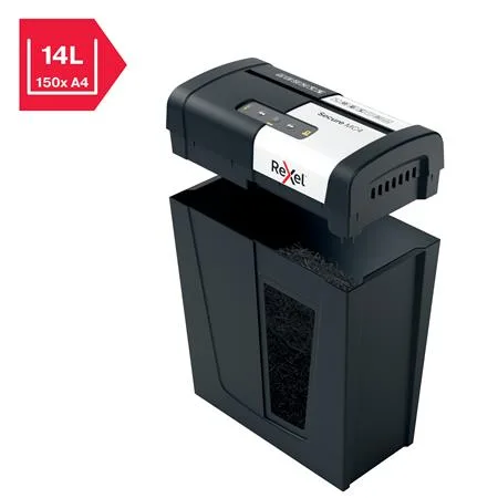 Skartovací stroj, mikrokonfety, 4 listy, REXEL, "Secure MC4" 3