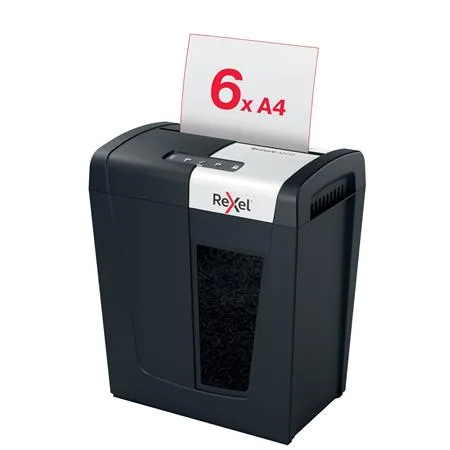 Skartovací stroj, mikrokonfety, 6 listov, REXEL, "Secure MC6" 2