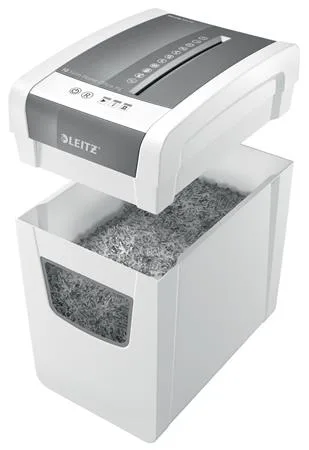 Skartovací stroj, konfety, 10 listov, LEITZ "IQ Slim Home Office" 2