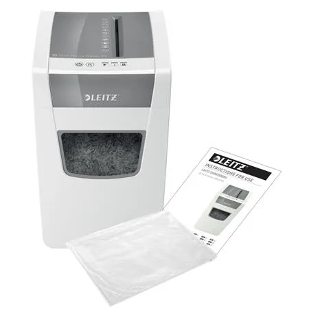 Skartovací stroj, konfety, 10 listov, LEITZ "IQ Slim Home Office" 8