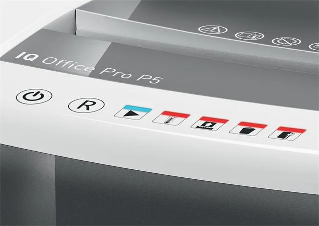 Skartovací stroj, mikrokonfety, 15 listov, LEITZ "IQ Office Pro P5 " 3