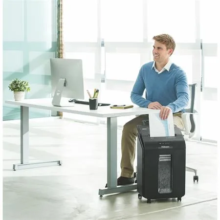 Skartovací stroj, mini konfety, 90 listov, FELLOWES "AutoMax™ 100M" 6