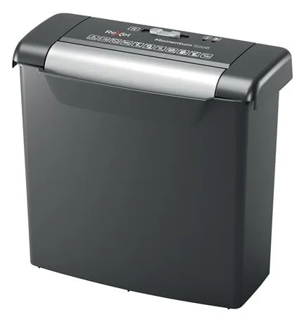 Skartovací stroj, pásiky, 6 listov, REXEL, "Momentum S206" 2