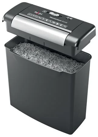 Skartovací stroj, pásiky, 6 listov, REXEL, "Momentum S206" 3