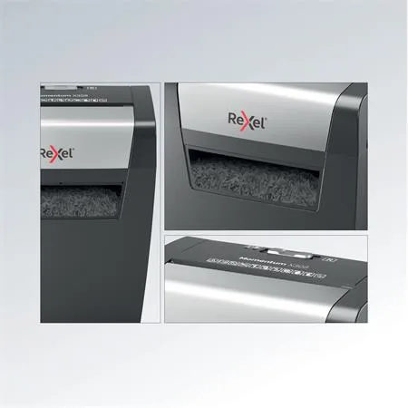 Skartovací stroj, konfety, 8 listov, REXEL, "Momentum X308" 6