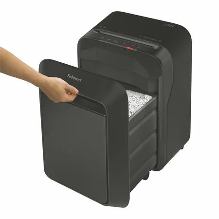 Skartovací stroj, mikro krížový rez, 14 listov, FELLOWES "Powershred LX211",  čierna 3