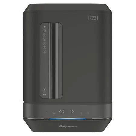 Skartovací stroj, mikro krížový rez, 18 listov, FELLOWES "Powershred LX221", čierna 6
