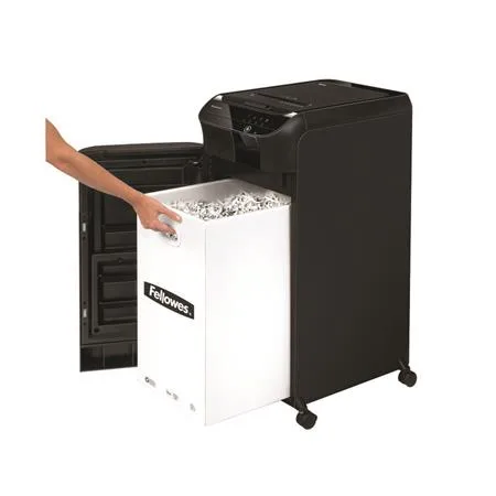Skartovací stroj, mikro krížový rez, 550 listov, FELLOWES "AutoMax 600M", čierna 3