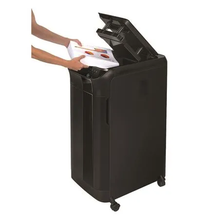 Skartovací stroj, mikro krížový rez, 550 listov, FELLOWES "AutoMax 600M", čierna 4