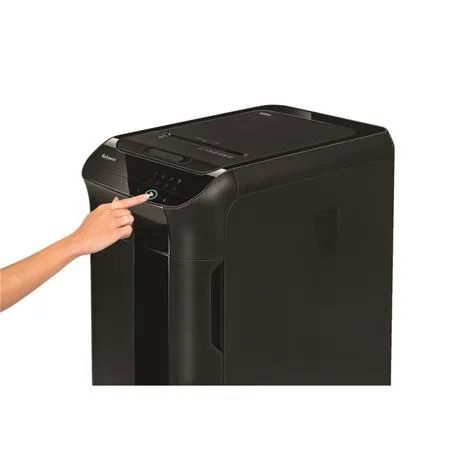 Skartovací stroj, mikro krížový rez, 550 listov, FELLOWES "AutoMax 600M", čierna 6
