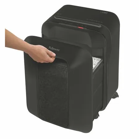 Skartovací stroj, mikro krížový rez, 11 listov, FELLOWES "Powershred LX201", čierna 3