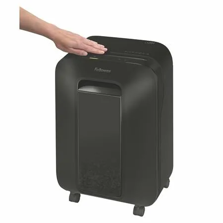 Skartovací stroj, mikro krížový rez, 11 listov, FELLOWES "Powershred LX201", čierna 5