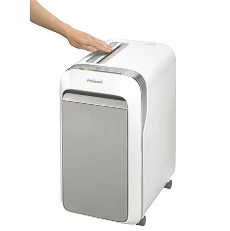 Skartovací stroj, mikro krížový rez, 18 listov, FELLOWES "Powershred LX221", biela 4