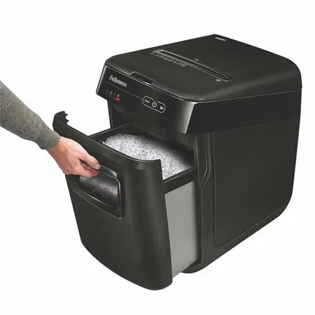 Skartovací stroj, mikro-konfety, 180 listov, FELLOWES "AutoMax™ 200M" 3