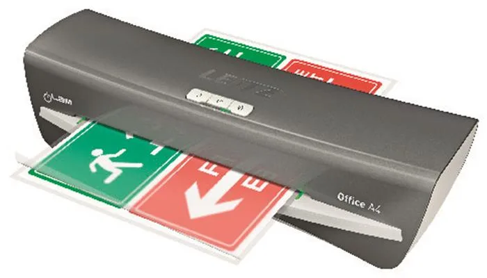 Laminovací stroj, A4, 80-125 mikr, LEITZ "iLam Office", strieborný 3