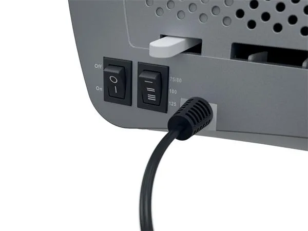 Laminovací stroj, A4, 75-125 mikr., LEITZ "iLam Home Office", sivý 7