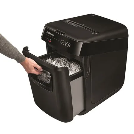 Skartovací stroj, konfety, 130 listov, FELLOWES "AutoMax™ 150C" 3