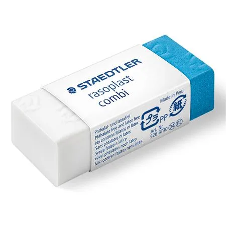 Guma, kombinovaná, STAEDTLER "Rasoplast Combi 526 BT" 2