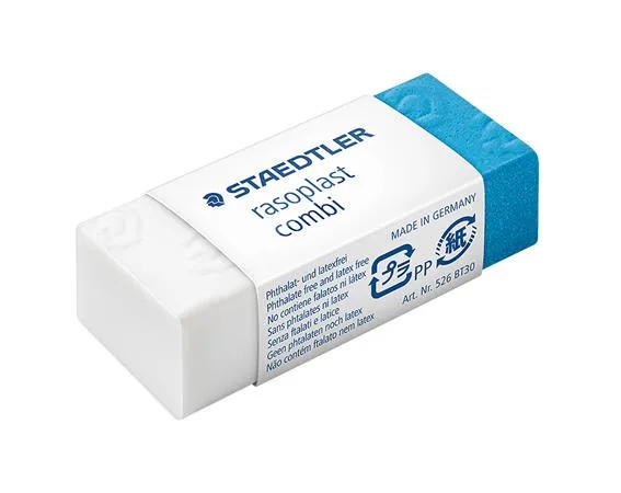 Guma, kombinovaná, STAEDTLER "Rasoplast Combi 526 BT" 3