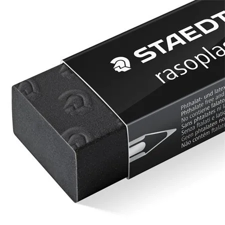 Guma, STAEDTLER "Rasoplast B20", čierna 2