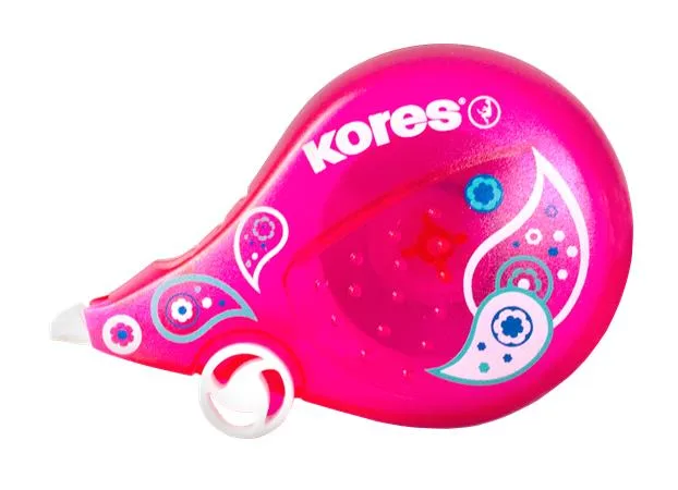 Korekčný roller, 4,2 mm x 8 m, KORES "Fantasy Scooter, Paisley", rôzne farby 4