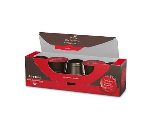 Kávové kapsule, 10 ks, TCHIBO "Cafissimo Espresso Elegant" 3