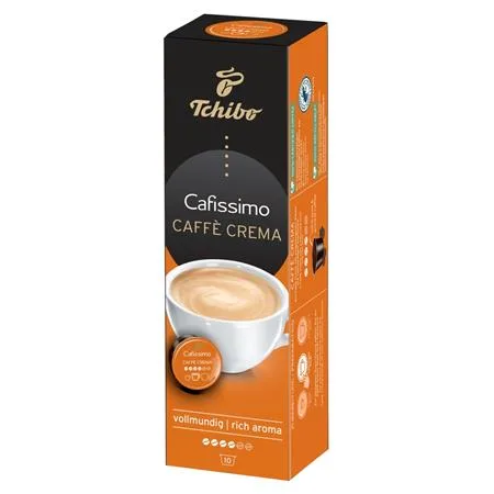 Kávové kapsule, 10 ks, TCHIBO "Cafissimo Caffé Crema Rich" 2