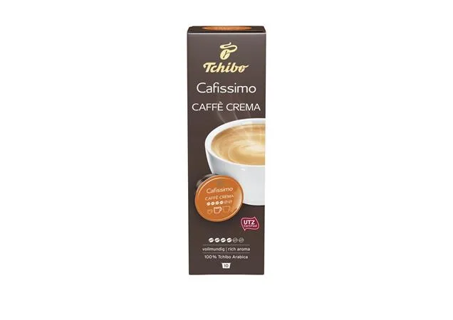 Kávové kapsule, 10 ks, TCHIBO "Cafissimo Caffé Crema Rich" 3