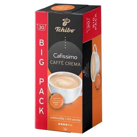 Kávové kapsule, 30 ks, TCHIBO "Cafissimo Caffé Crema Rich" 2