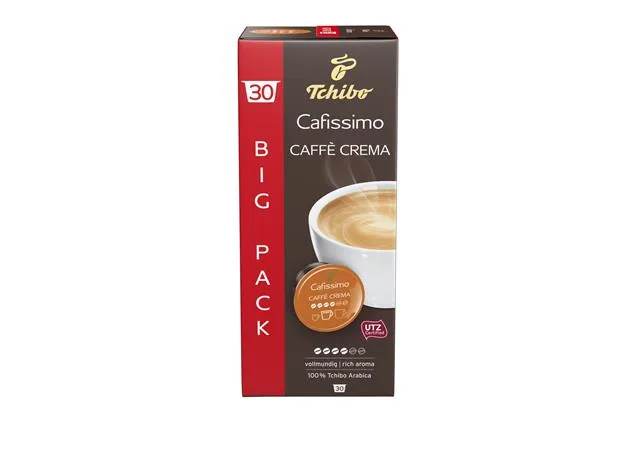 Kávové kapsule, 30 ks, TCHIBO "Cafissimo Caffé Crema Rich" 3