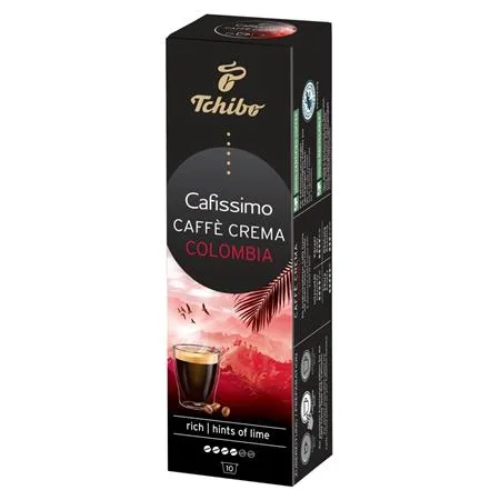 Kávové kapsule, 10 ks, TCHIBO "Cafissimo Caffé Crema Colombia" 2