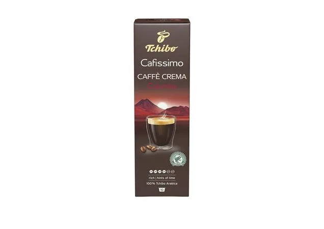 Kávové kapsule, 10 ks, TCHIBO "Cafissimo Caffé Crema Colombia" 3