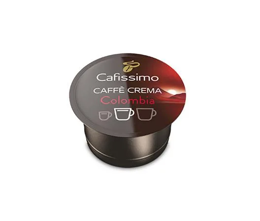 Kávové kapsule, 10 ks, TCHIBO "Cafissimo Caffé Crema Colombia" 4
