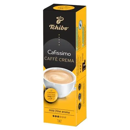 Kávové kapsule, 10 ks, TCHIBO "Cafissimo Café Crema Fine" 2