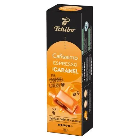 Kávové kapsule, 10ks, TCHIBO "Cafissimo Espresso Caramel" 2
