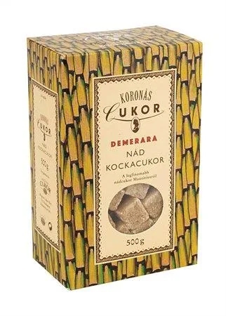 Trstinový kockový cukor, hnedý, 500 g 2