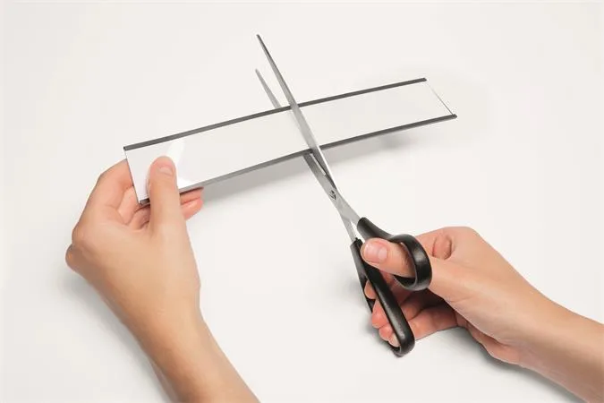 Skenovací pásik, 30 mm, magnetický, C-Profil, DURABLE, čierna 2