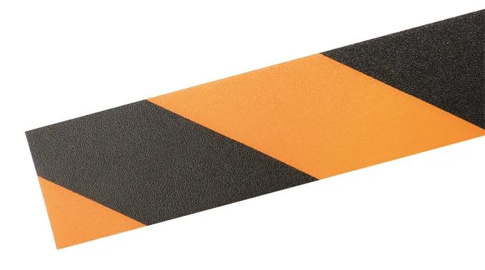 Označovacia páska, 50 mm x 15 m, 0,5 mm, DURABLE, "DURALINE", čierna/žltá 2