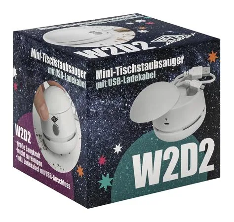 Mini stolný vysávač, USB, WEDO "W2D2" 3