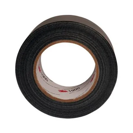 Lepiaca páska, tkanina, 50 mmx50 m, 3M "Duct Tape 1900", čierna, 24 kotúčov 3