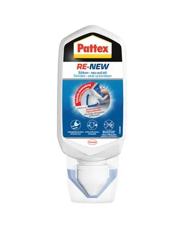 Obnovovač silikónu, 80 ml, HENKEL "Pattex Re-New", biely 2