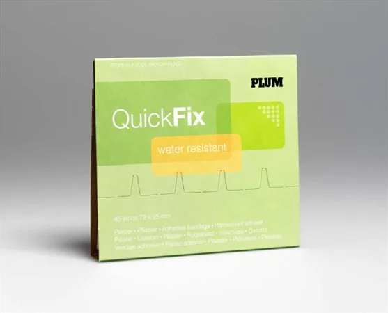 Náhradné náplaste "Quick Fix",, 45 ks vodeodolných náplastí, PLUM 2