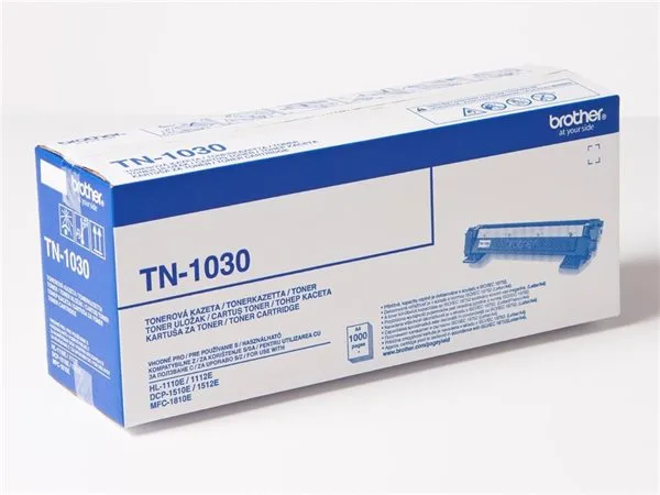 TN1030 toner do tlačiarní HL 1110E, DCP 1510E, MFC 1810E, BROTHER, čierny, 1k 2