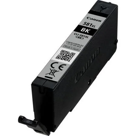 CLI-581BXL atramentová náplň pre Pixma TS7550, 8150, 9150 tlačiarne, CANON, čierna, 8,3ml 2