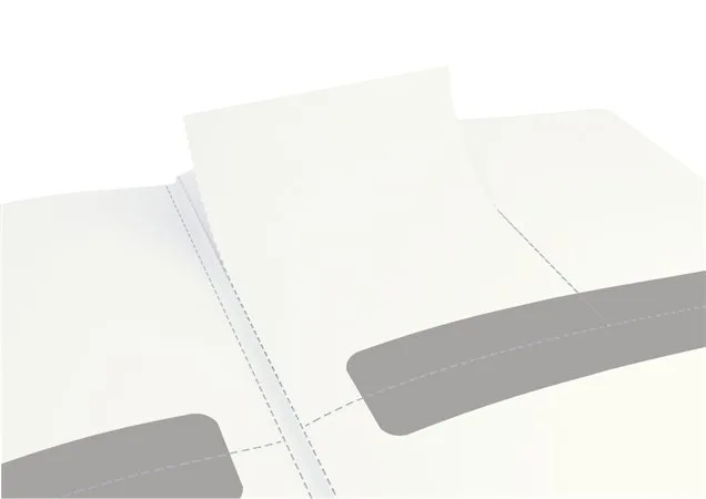Poznámkový zošit, exkluzívny, A4, štvorčekový, 80 listov, tvrdá obálka, LEITZ "Complete", čierny 8