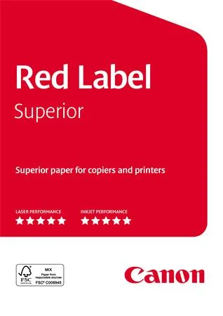 Kancelársky papier, A4, 80 g, CANON "Red Label" 2