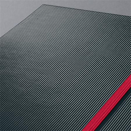 Zápisník, exkluzívny, A4, linajkový, 97 strán, tvrdá obálka, SIGEL "Conceptum Red Edition", čierno-červená 5